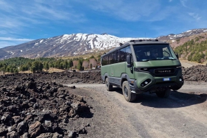 Etna: rondleiding met 4x4 en trektocht naar de noordelijke bovenste kraters