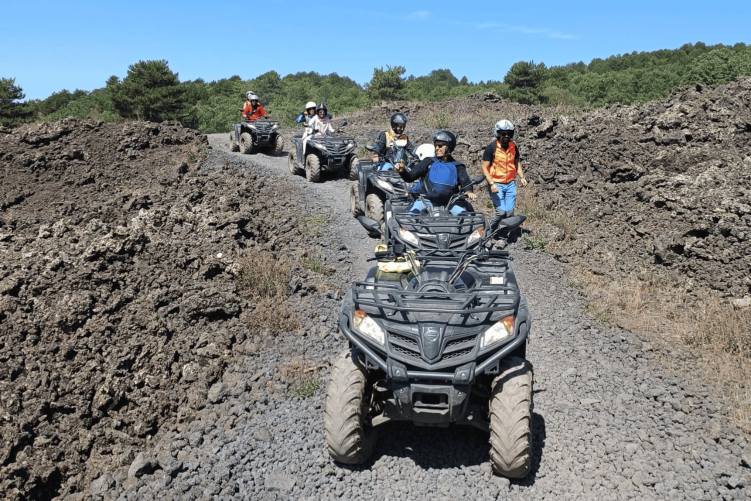 Monte Etna: Excursión en quad todoterreno