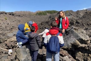 Mount Etna: Private Half-Day Guided Family-Friendly Hike