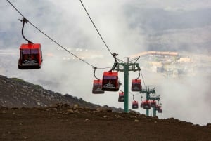 Mont Etna : Billets aller-retour pour le téléphérique et le bus 4x4