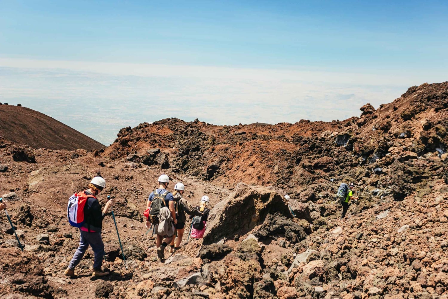 Monte Etna: impresionante caminata a la cima con entrada incluida