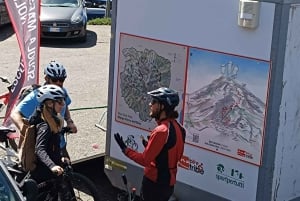 Etna: wycieczka rowerowa na szczyt