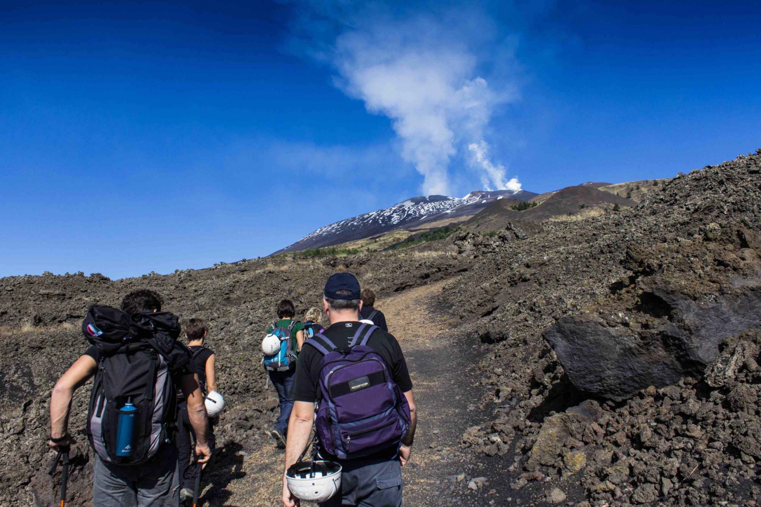 Mount Etna: Sunset Soft Trek in the Recent & Old Lava Flows