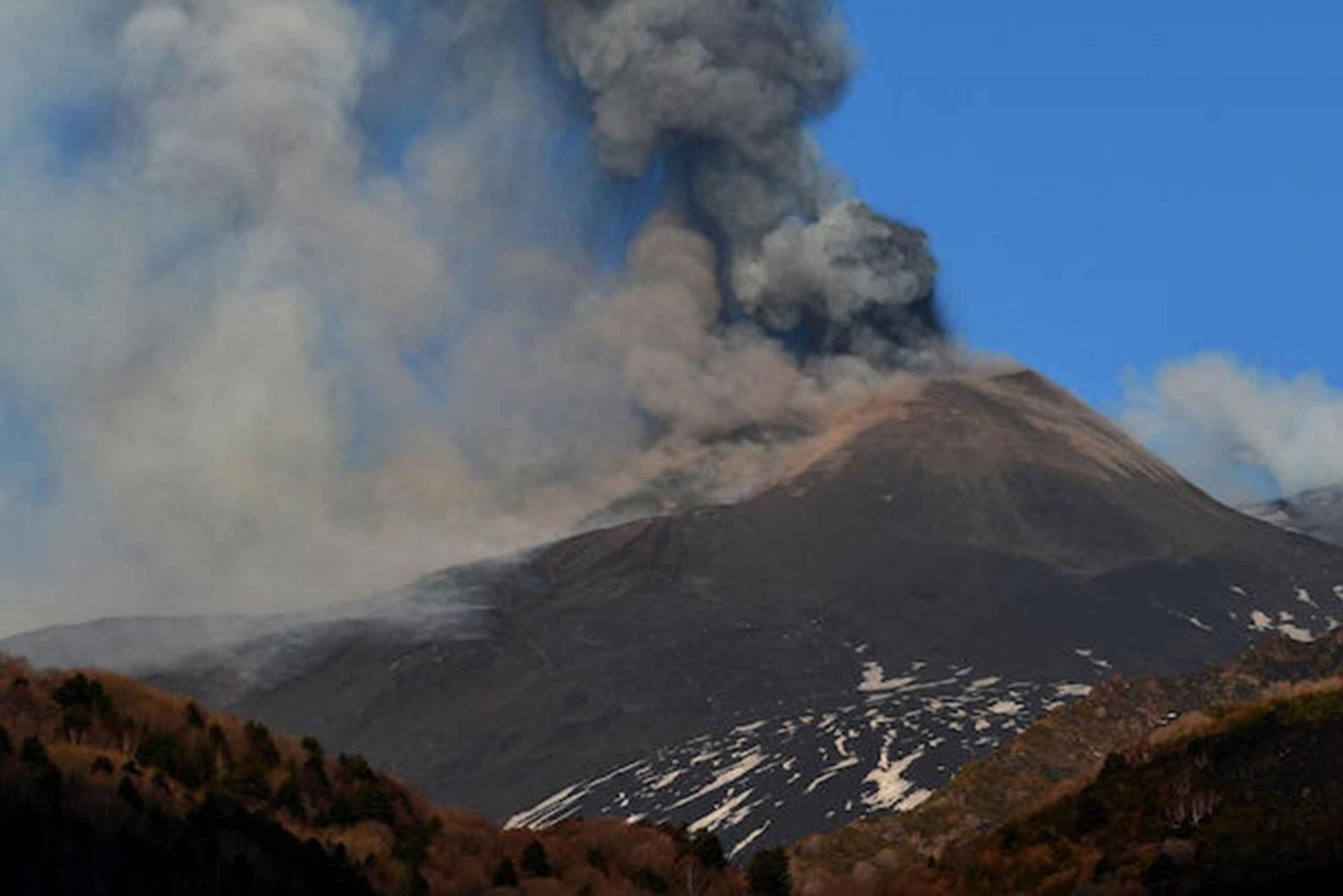 Mount Etna & Taormina Multi-language Tour from Palermo
