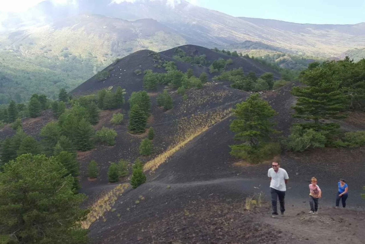 Flerspråklig tur til Etna og Taormina fra Palermo