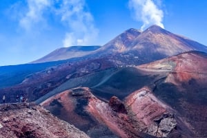 Etna: wędrówka na 3000 m z kolejką linową i 4x4