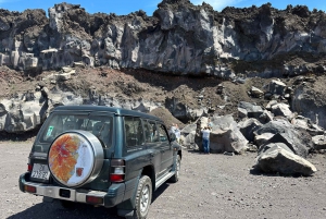 Mt. Etna: Half day morning or sunset tour in 4x4