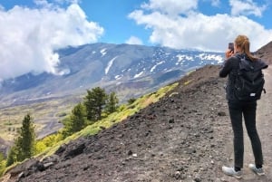 Monte Etna: Excursión privada en 4x4 desde Taormina