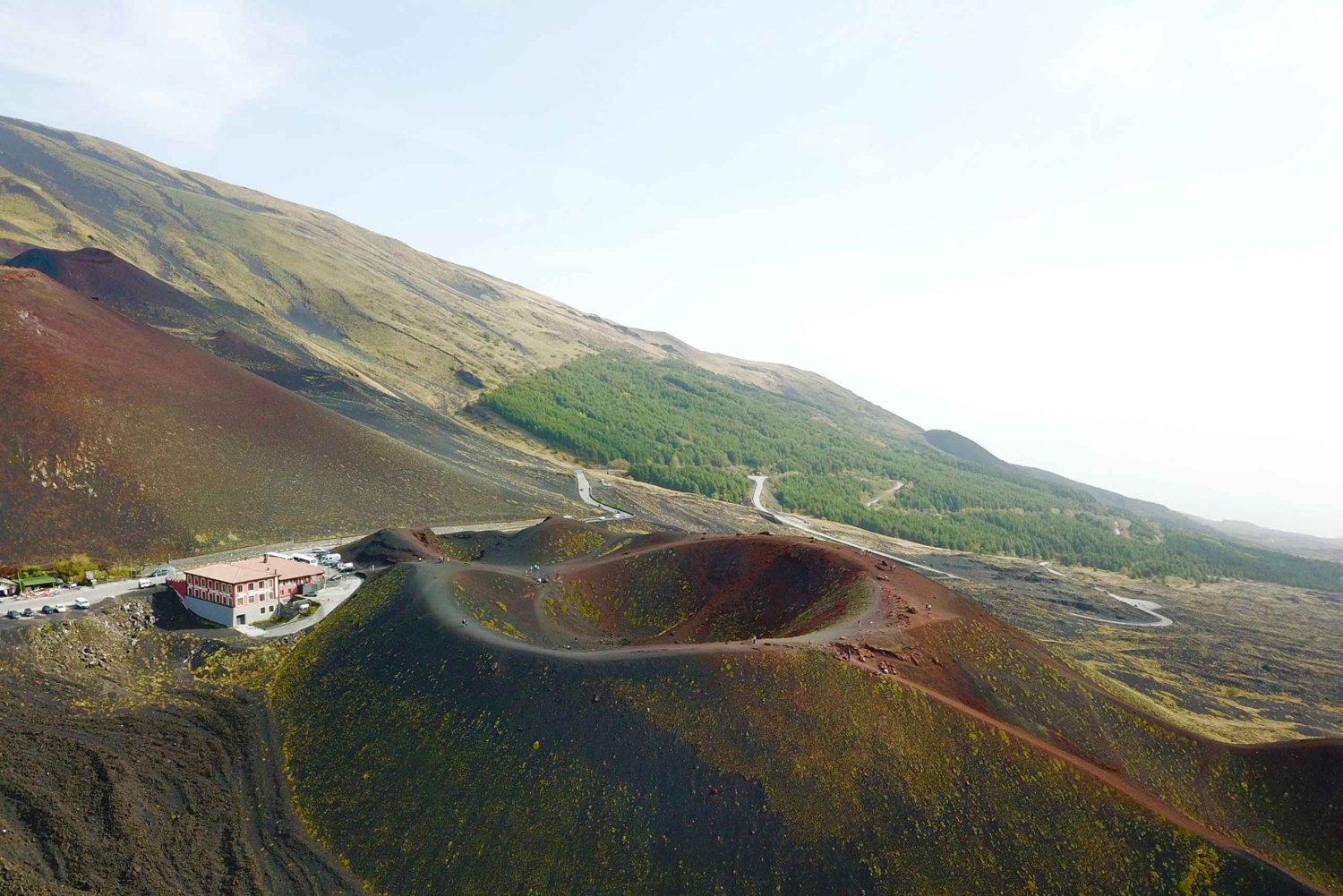 Nicolosi: Excursão às crateras do Etna a 3000 metros de altitude.