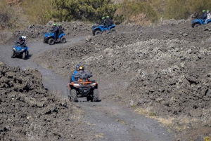 ニコロージ：エトナ山ガイド付きクワッド ツアー アドベンチャー
