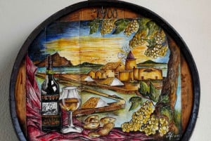 Evening tour of a historic winery and wine tasting with Sicilian cuisine