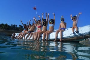 オグニーナ海岸：地元のスキッパーと行く少人数ボートツアー