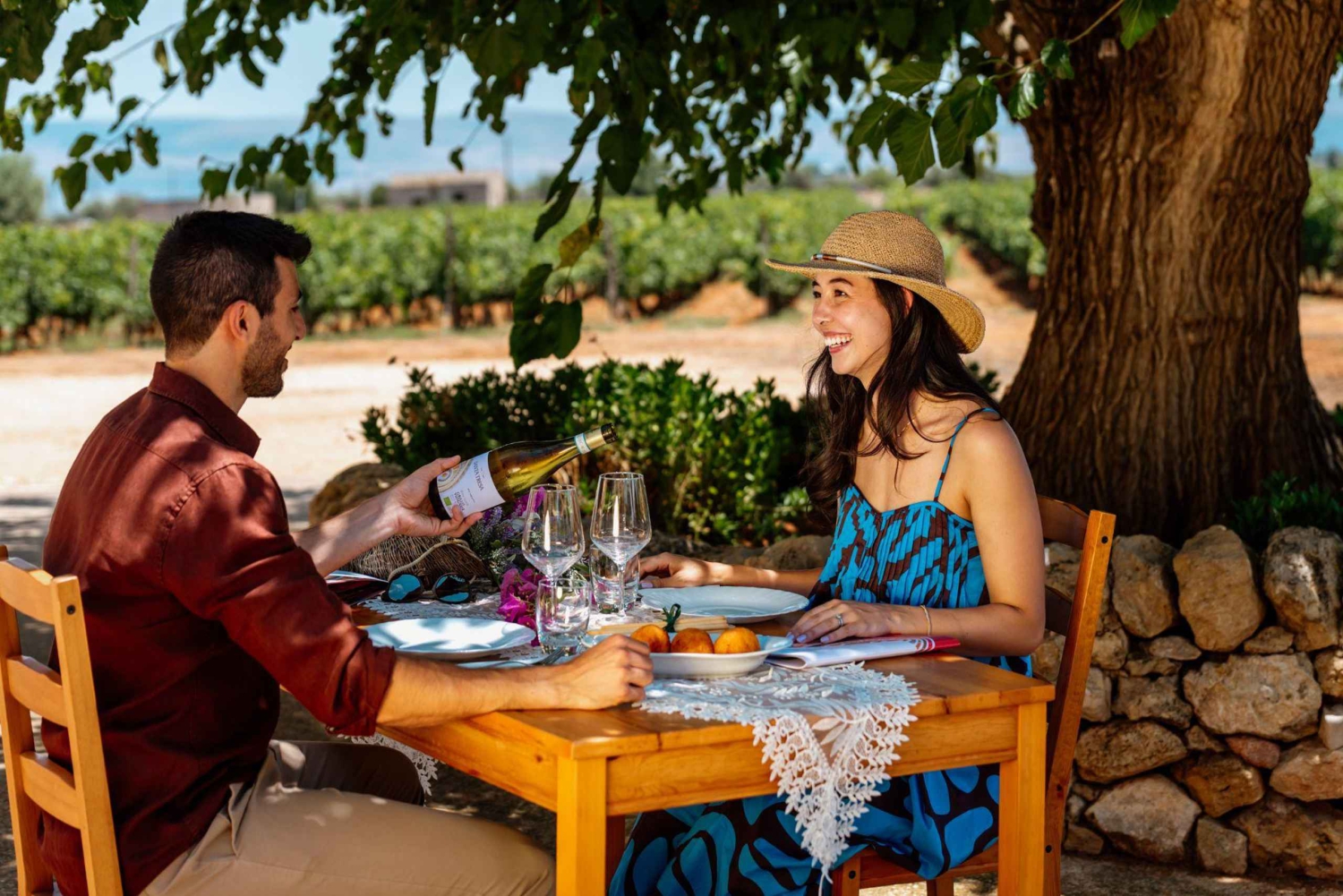 Organic Winery Tour, Wine Tasting & Light Lunch near Ragusa