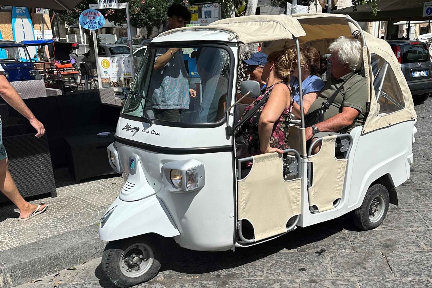 Tour dell'ORTIGIA in tuk tuk - ape calessino 1 ora