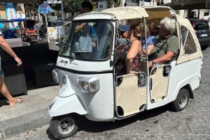 Passeio de tuk tuk pela ORTIGIA - ape calessino 1 hora