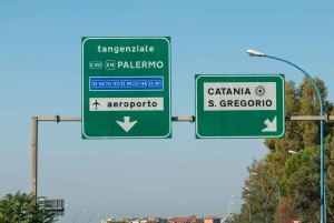 Palermo: Traslado privado de ida desde el aeropuerto