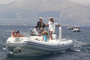 Palermo: 9-hour boat tour, snorkeling masks, drinks, and snacks