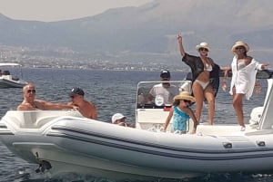 Palermo: 9-hour boat tour, snorkeling masks, drinks, and snacks