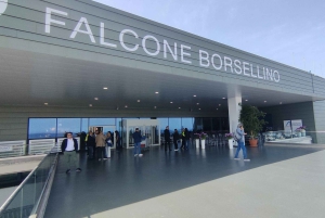 DO AEROPORTO DE PALERMO PARA O CENTRO DA CIDADE DE PALERMO