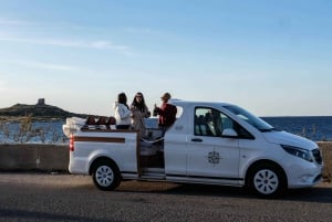 Palermo: Tur med aperitivo i cabriolet CruiserCar