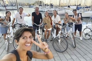 Palermo: Tour guiado de bicicleta com degustação de comida de rua