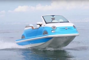 Palermo Boat Tour in Fiat 500