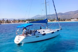 Palermo: Båttur med aperitiff, snorkling og grottetur