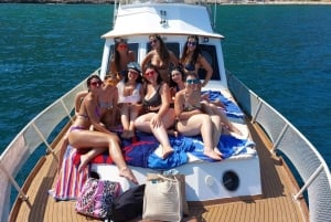 Palermo: Båttur med aperitiff, snorkling og grottetur