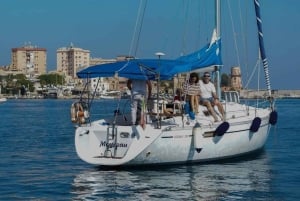 Palermo: Båttur med aperitiff, snorkling og grottetur