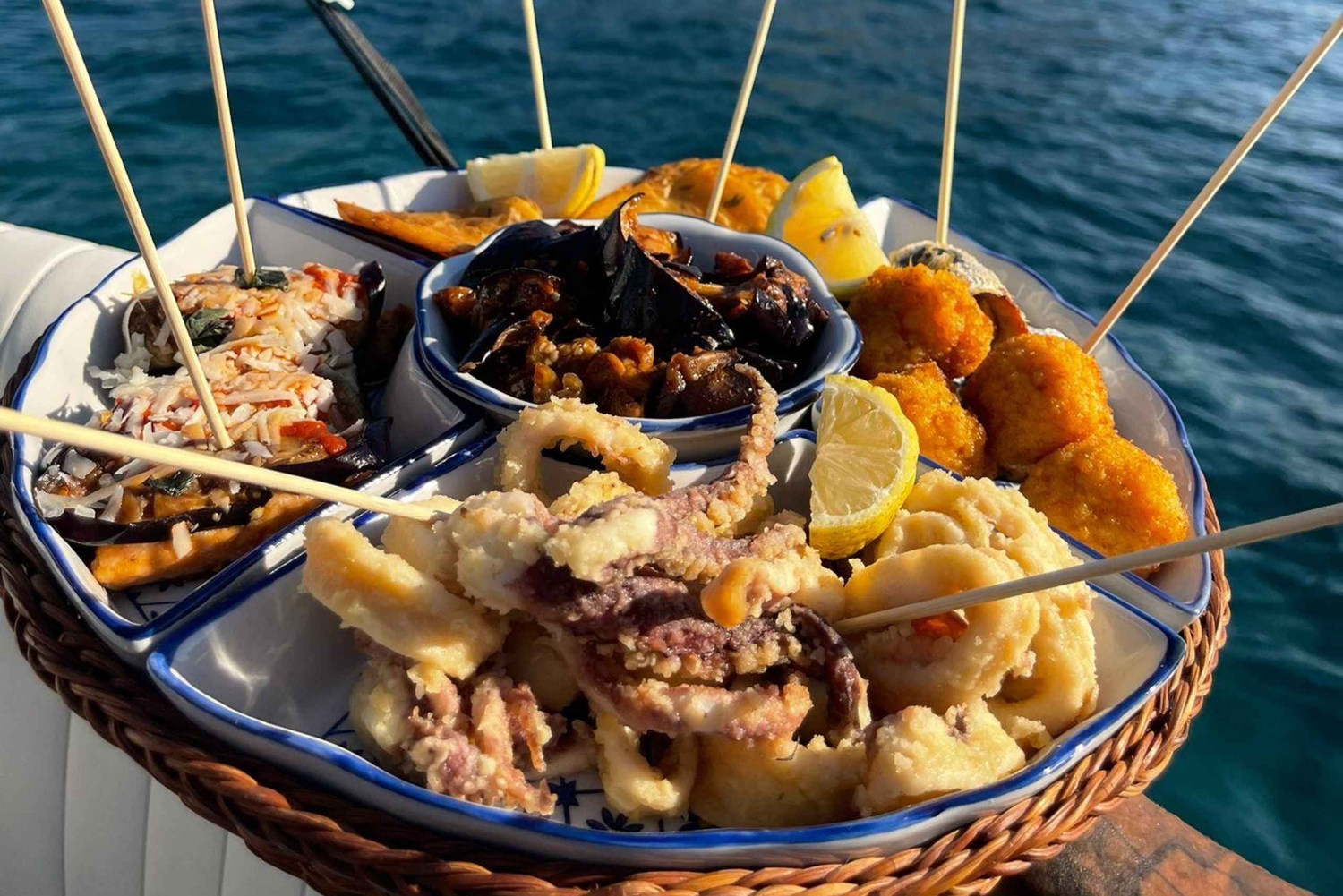 Palermo bådtur med transport i varevogn. Opdag de smukkeste havbunde