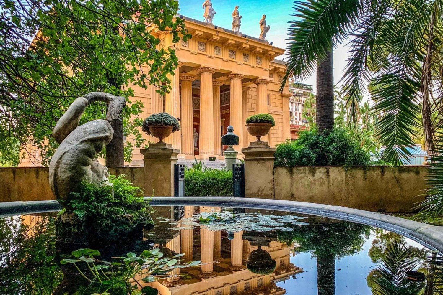 Palermo: Botanical Garden Entry Ticket and Palermo Audio App
