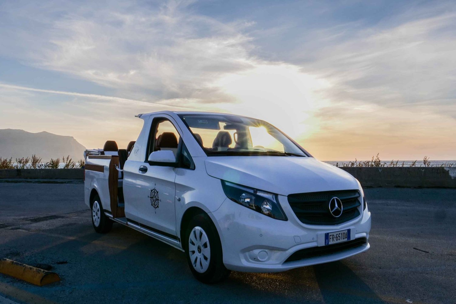 Palermo: CruiserCar-tur i gamlebyen, Monreale og mer