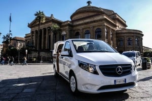 Palermo: CruiserCar-tur i gamlebyen, Monreale og mer