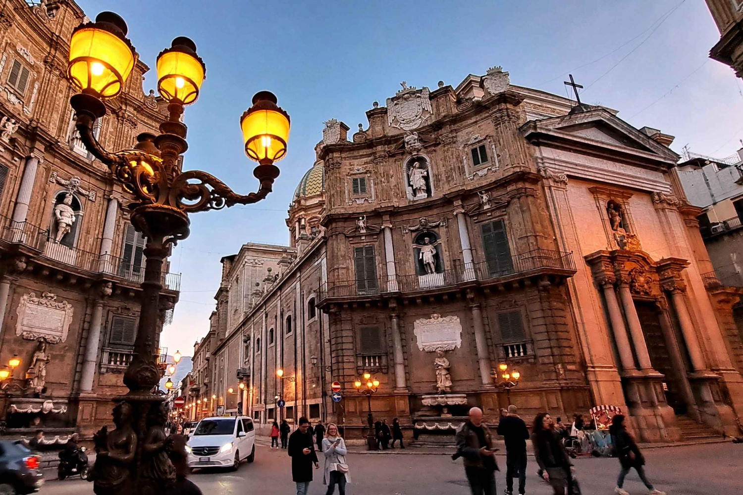Palermo di sera: rundvandring i det historiska centrumet