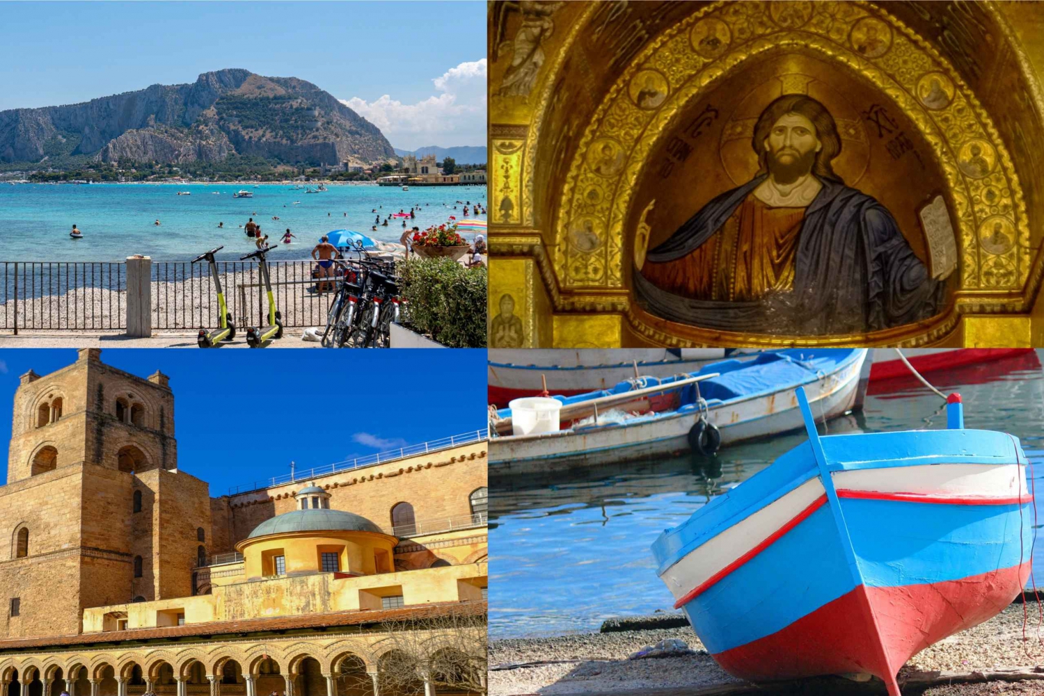 Palermo: Highlights tour of Mondello and Monreale