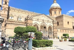 Palermo: Historic Center Guided Bike Tour with Food Tasting