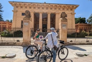 Palerme : Visite guidée à vélo du centre historique avec dégustation de mets