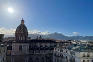 Palermo: Rundvandring i det historiska centrumet med utsikt från taket