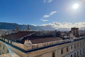 Palermo: Vandring i det historiske sentrum med utsikt fra taket