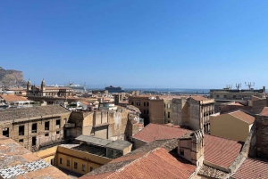 Palermo: Rundvandring i det historiska centrumet med utsikt från taket