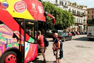 Palerme : visite en bus à arrêts à arrêts multiples billet de 24 heures