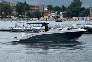 Palermo: excursión en barco de lujo con aperitivos y snorkel