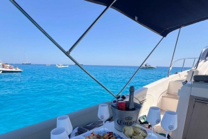 Palermo: excursión en barco de lujo con aperitivos y snorkel