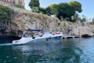 Palermo: excursión en barco de lujo con aperitivos y snorkel