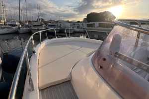 Palermo: excursión en barco de lujo con aperitivos y snorkel