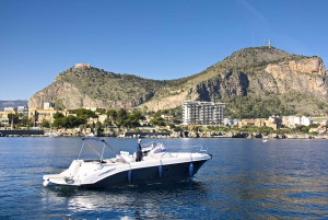 Palermo: excursión en barco de lujo con aperitivos y snorkel
