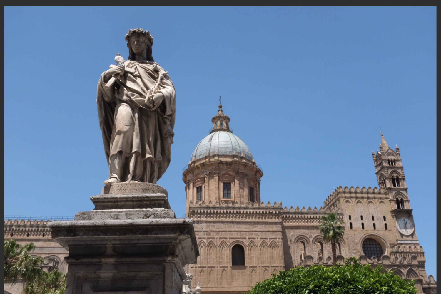 パレルモ：市場とモニュメント市内中心部のウォーキングツアー