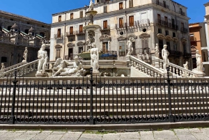 パレルモ：市場とモニュメント市内中心部のウォーキングツアー