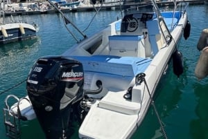 Palermo: Tour en barco por Mondello con aperitivo y snorkel