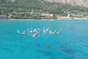 Palermo: Mondello Bootstour mit Snack und Schnorcheln